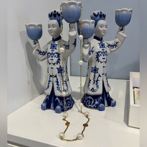 Tory Burch Gold and Pearl Necklace